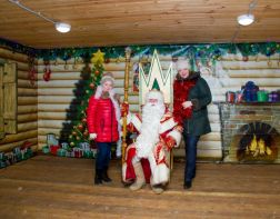 В Пензе торжественно открыли дом Деда Мороза 
