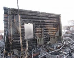 В области в сгоревшем доме пожарные обнаружили труп