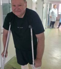 Олег Мельниченко опубликовал свое фото из больницы