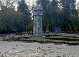 В Пензе в сквере у «Кукушки» начали работы по благоустройству