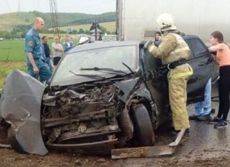 ﻿Пензенская фура в Татарстане попала в серьезное ДТП