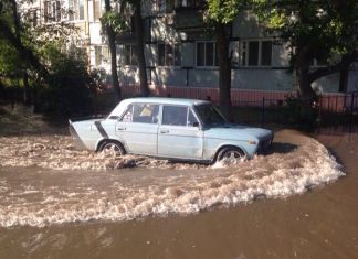 Море на улице 8 Марта исчезнет до конца дня 