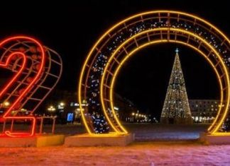 На новогодние цифры «2021» в центре Пензы потратят 343 тысячи 