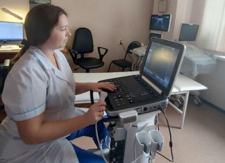 В детской поликлинике Пензы появился новый аппарат УЗИ