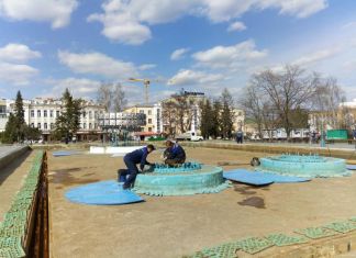 В Пензе 1 мая начнут работать фонтаны