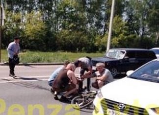 Под Пензой на трассе М-5 сбили велосипедиста
