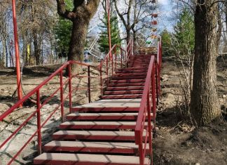 В Пензе Тропу здоровья соединят лестницами с парком Белинского