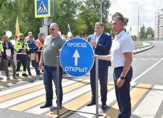 На ГПЗ открыли дорогу между улицами Антонова и Измайлова
