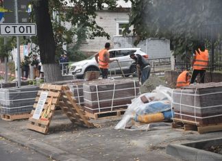 Пензенец украл с центральной улицы плитку