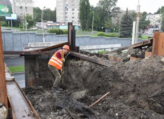 Пензенцам сообщили о ходе ремонта подпорной стены на 8 Марта