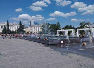 В Пензе планируют оградить чашу светомузыкального фонтана 