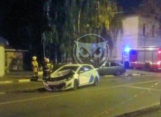 В Пензе автомобиль “Яндекс.такси”разворотило в ДТП