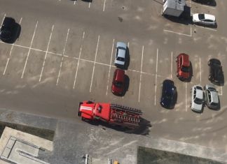 Жители Спутника взволнованы приездом пожарных машин