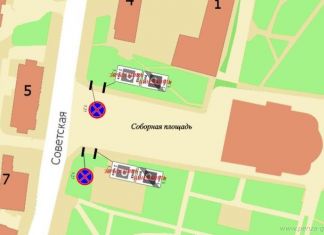 В Пензе на Соборной площади временно ограничат стоянку