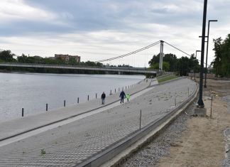Реконструкция набережной Суры идет в ускоренном режиме