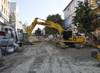 Плитку на Московской планируют класть на следующей неделе