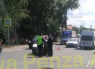 В Пензе пенсионер на "Оке" сбил пешехода на зебре