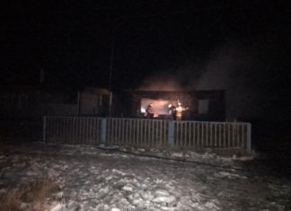 В области в пожаре погибли два человека