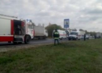 В Нижнеломовском районе в аварии с фурой пострадали 5 человек