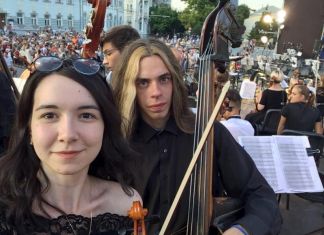 Студенты колледжа искусств приняли участие в фестивале молодёжных симфонических оркестров