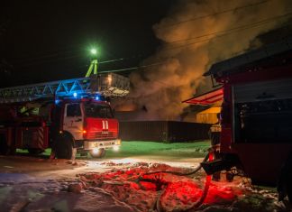 В области из огня спасли четырех детей