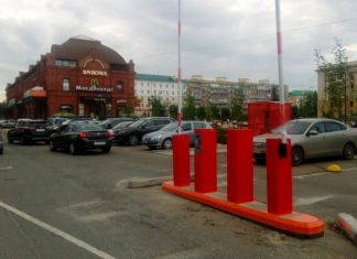 В Пензе начали строительство платной парковки у площади Ленина 