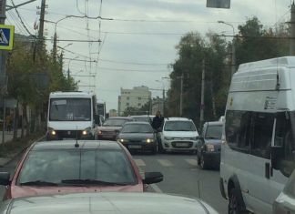 В Пензе ДТП на Кирова спровоцировало огромную пробку