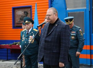 В Пензе открыли памятный знак легенде пожарной охраны