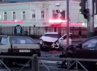 В сети появилось видео смертельного ДТП на Володарского 