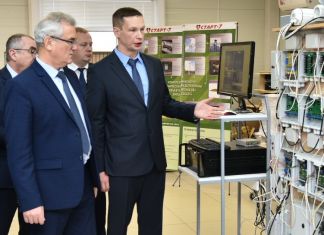 Заречный посетил губернатор Иван Белозерцев