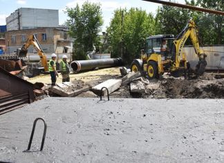 В Пензе идет ремонт теплосетей на трех участках