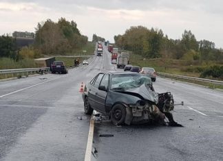 Житель Пензы попал в массовое ДТП в Рязанской области