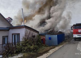 В Цыганском поселке при пожаре погибли два человека
