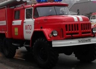 В Пензе на проезде Германа Титова произошел пожар