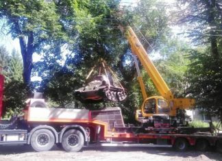 Пензенский «Танк Т-34» отвезли на восстановление