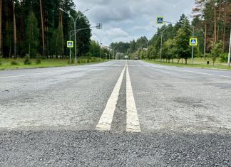 В Заречном открыли дорогу на улице Озерской