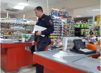 В Пензе в продуктовом магазине задержали буйного покупателя