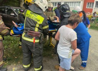Пензенские спасатели деблокировали ногу водителя