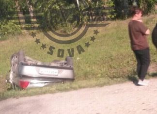 Под Пензой в опрокинувшемся авто пострадали три человека
