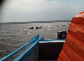 В Пензе спасатели дважды вытаскивали из воды кайтсерферов