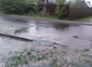 В Пензе затопило Ахуны.ВИДЕО 