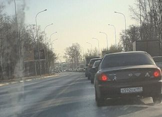В Пензе на Окружной образовалась огромная пробка