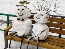 Пензенцы делятся в соцсетях фото снеговиков