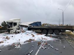 В аварии с тремя грузовиками под Пензой погиб человек