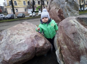 Саша Кузьмичев, 1 год