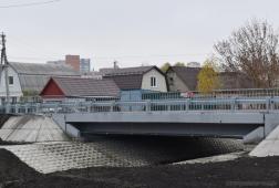 В Пензе завершили строительство моста через реку Мойку