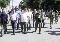 Олег Мельниченко посетил город Токмак Запорожской области