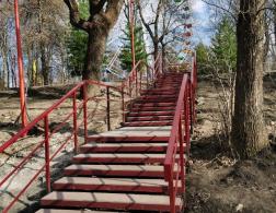 В Пензе Тропу здоровья соединят лестницами с парком Белинского