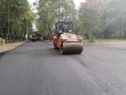 В Пензе заасфальтировали дорогу к смотровой площадке на Западной поляне