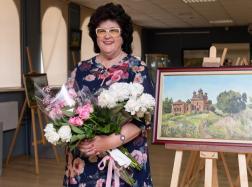 Зареченцы могут увидеть юбилейную выставку Тамары Арзютовой